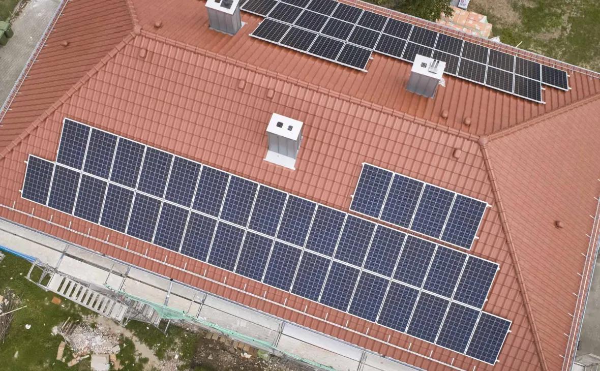 72 Module produzieren Strom für Mieter