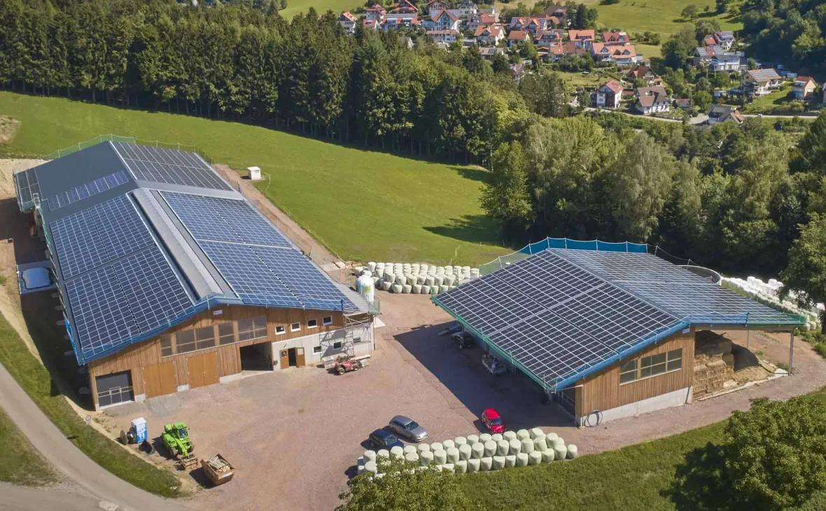 Photovoltaikanlage auf dem Ziegenhof in Elzach