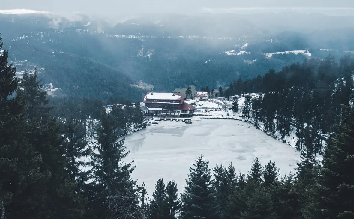 Mummelsee im Winter