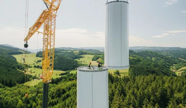 Mehr zu unseren Windkraftprojekten erfahren