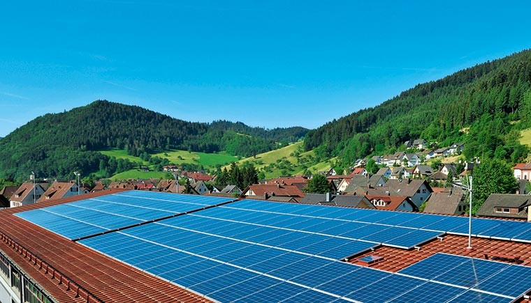 E-Werk Mittelbaden - Fotovoltaikanlage Oberwolfach