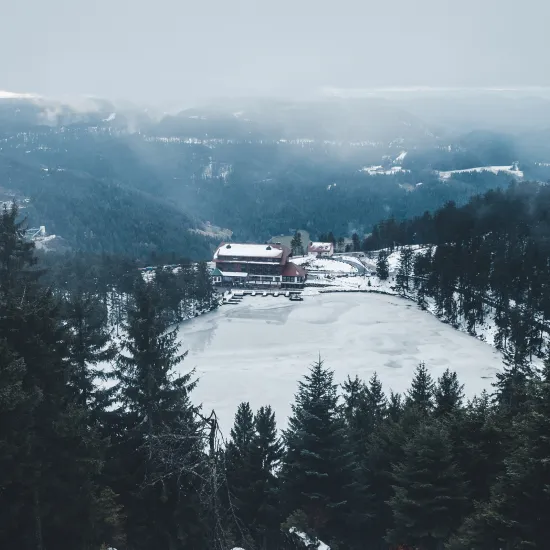 Mummelsee im Winter