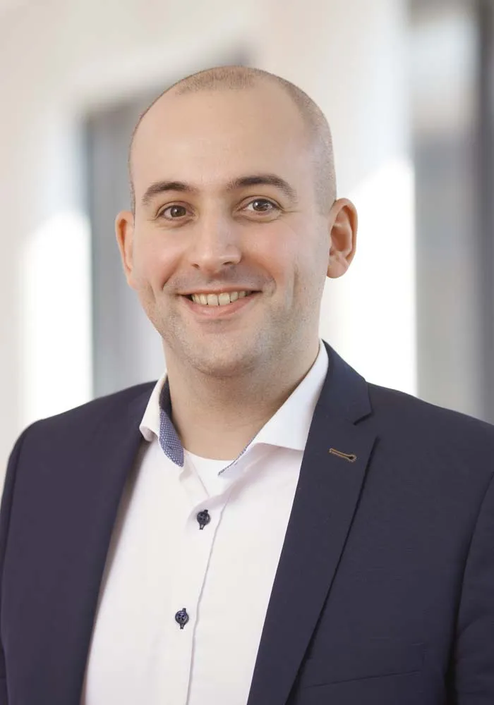 Gemeinsam mit Ralf Schaufler, Vorstand LEITWERK AG, bildet Julian Neunstöcklin die Doppelspitze der LEITWERK Rechenzentren Appenweier/Lahr GmbH 